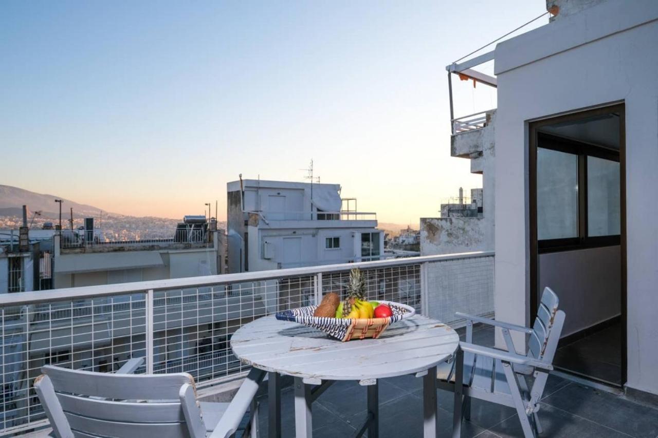 Ferienwohnung Urban Luxury homm Apt. in Deinokratous Str. Athen Exterior foto