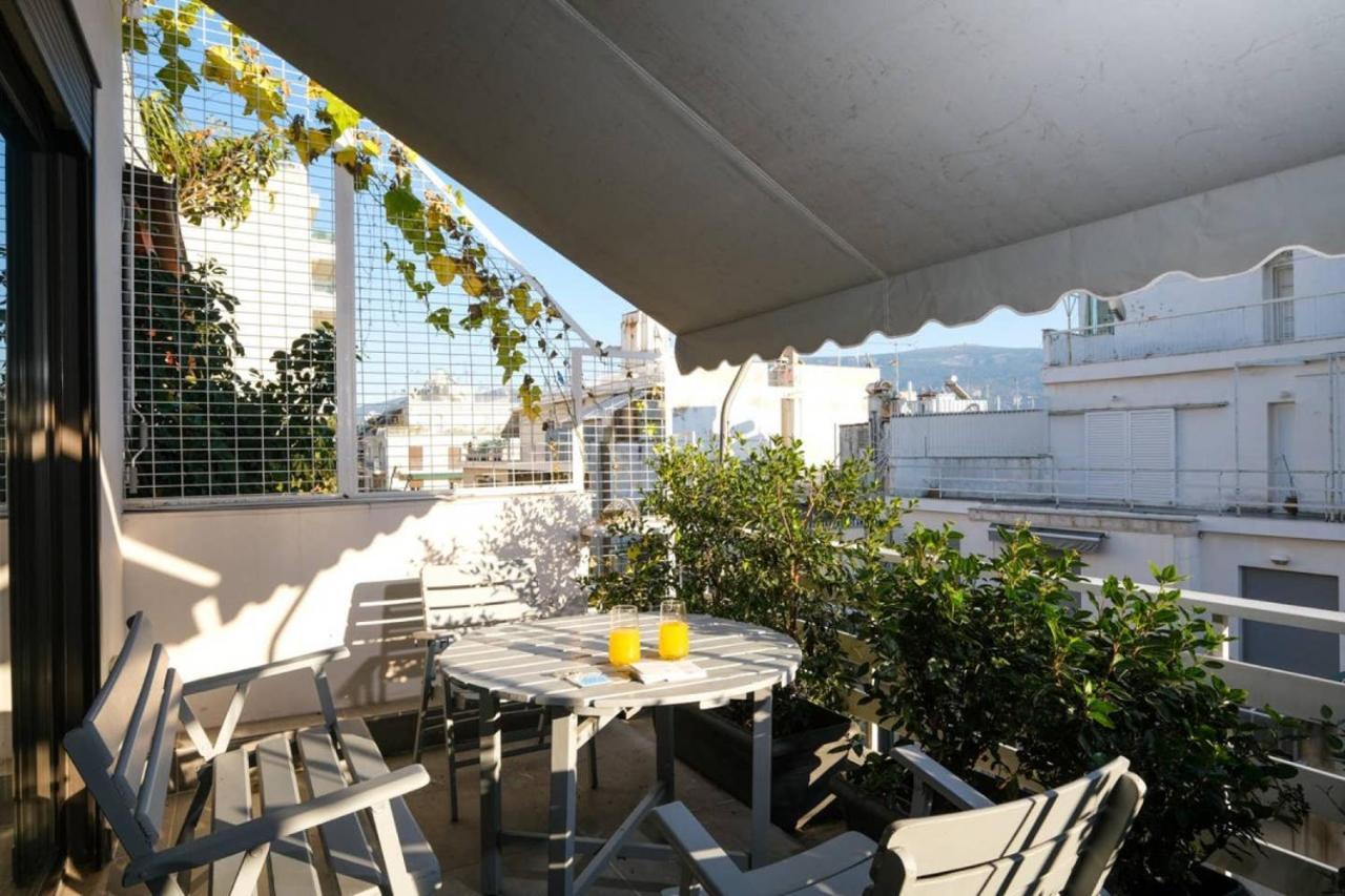 Ferienwohnung Urban Luxury homm Apt. in Deinokratous Str. Athen Exterior foto