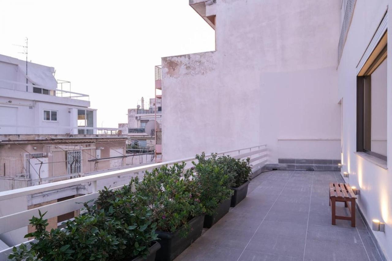 Ferienwohnung Urban Luxury homm Apt. in Deinokratous Str. Athen Exterior foto