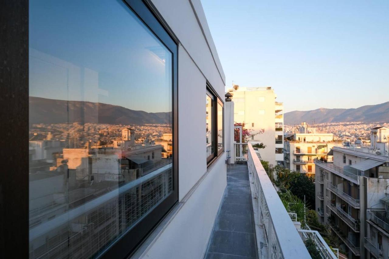 Ferienwohnung Urban Luxury homm Apt. in Deinokratous Str. Athen Exterior foto